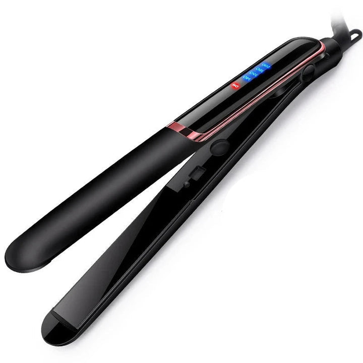 2-in-1 Haarglätter und Glätteisen mit Ionentechnologie – Vielseitiges Stylinggerät für Glattes Haar und Locken 0