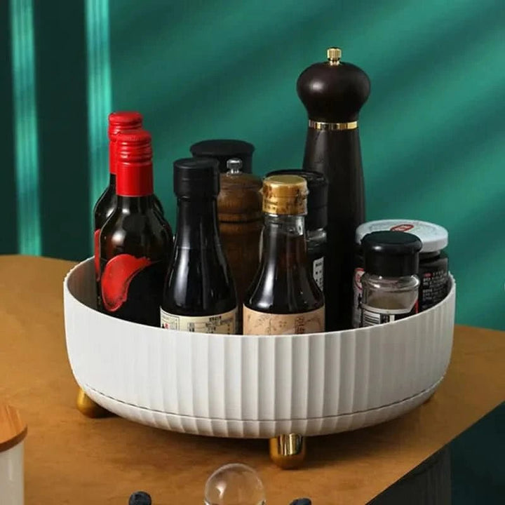 360° Rotating Organizer for Kitchen, Bathroom, and Office Storage Solution 6