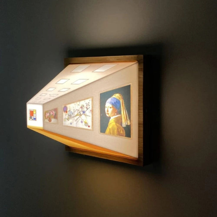 3D Illusion Art Light - Rechargeable Cordless Lamp with Adjustable Color Modes for Home and Office Décor 0