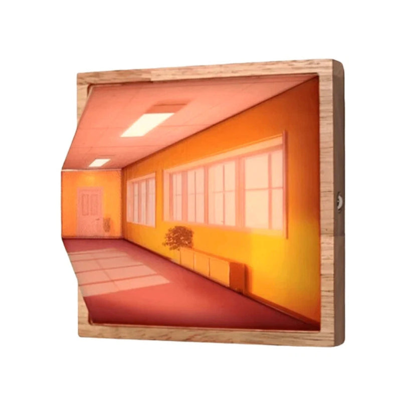 3D Illusion Art Light - Rechargeable Cordless Lamp with Adjustable Color Modes for Home and Office Décor 3