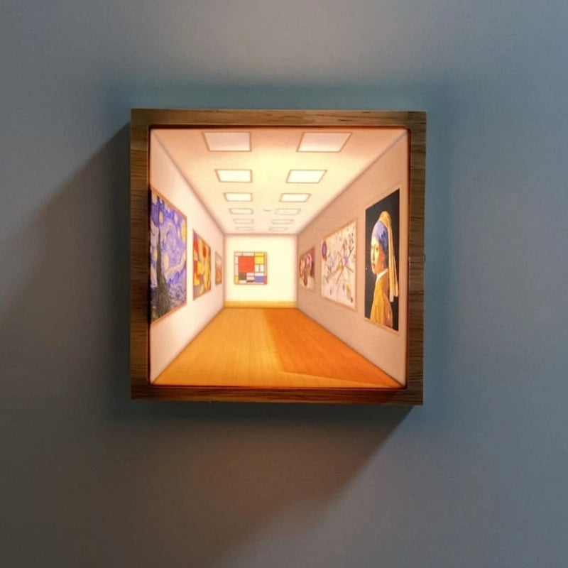 3D Illusion Art Light - Rechargeable Cordless Lamp with Adjustable Color Modes for Home and Office Décor 5