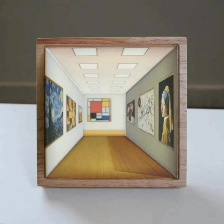 3D Illusion Art Light - Rechargeable Cordless Lamp with Adjustable Color Modes for Home and Office Décor 7