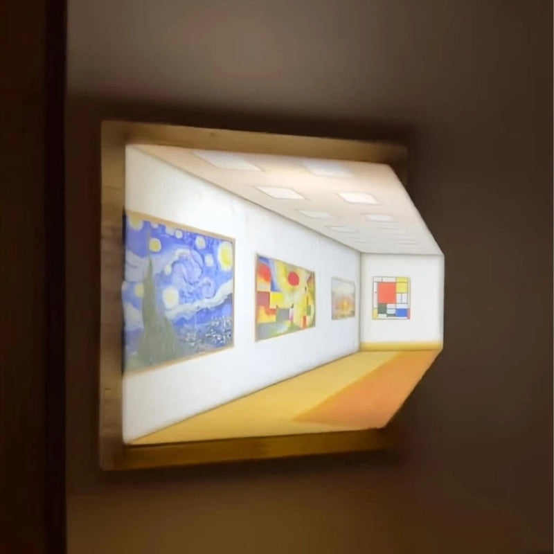 3D Illusion Art Light - Rechargeable Cordless Lamp with Adjustable Color Modes for Home and Office Décor 8