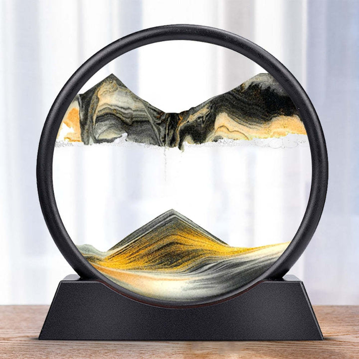 3D Moving Sand Art Wall Decor for Home Decoration, Calming Room Decor and Stress Relief 6