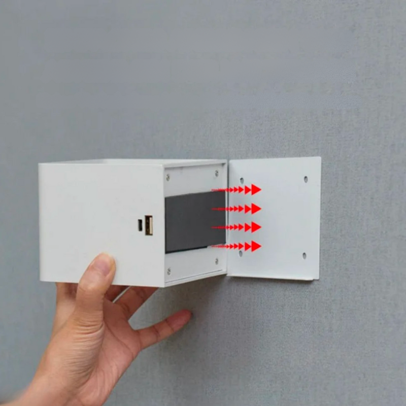 Wiederaufladbare kabellose Wandleuchte mit Bewegungssensor und einstellbarer Lichtausrichtung