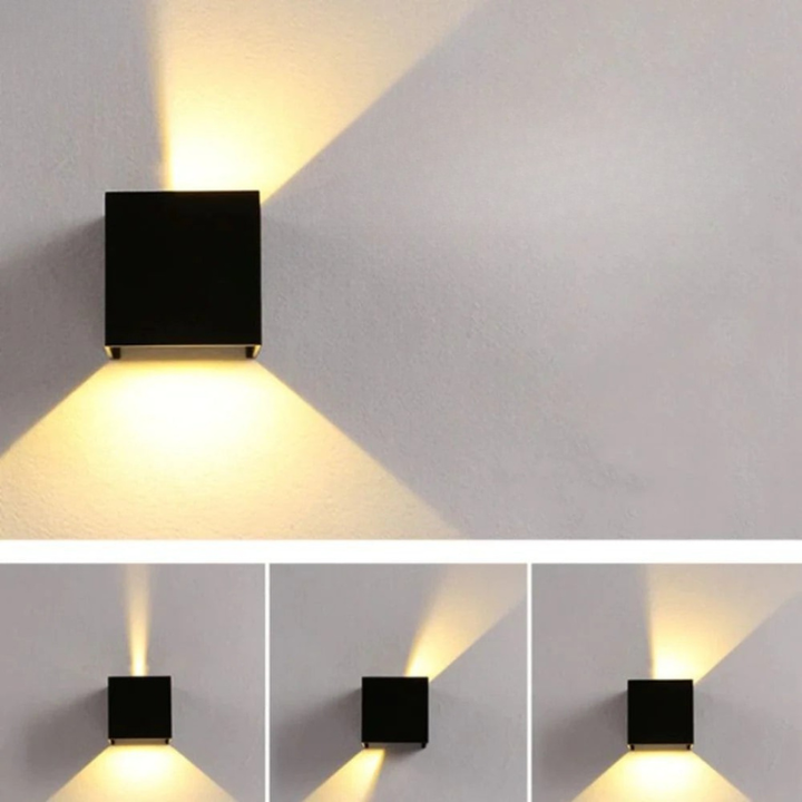 Wiederaufladbare kabellose Wandleuchte mit Bewegungssensor und einstellbarer Lichtausrichtung