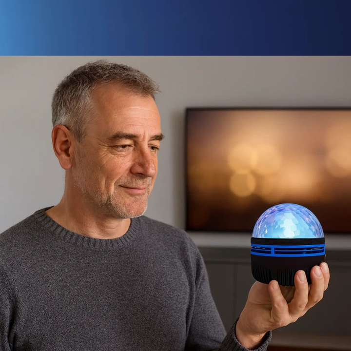 Aurora-projectielamp met noorderlicht-effect – ontspannende lichtsfeer voor thuis