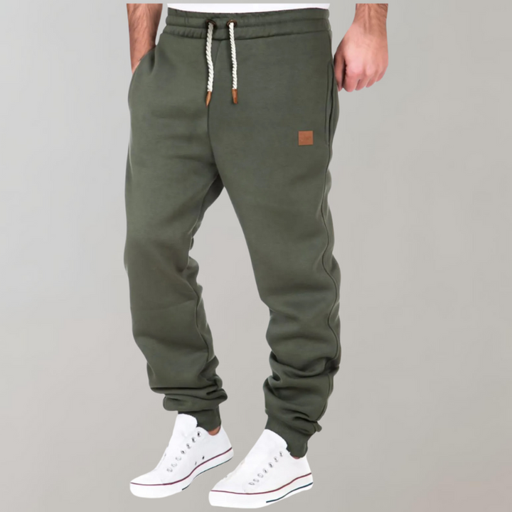 Bequeme Herren Jogginghose aus Baumwolle mit Elastischem Bund – Sport- und Freizeitoutfit in Schwarz, Grau, Blau, Größen S-XL 3