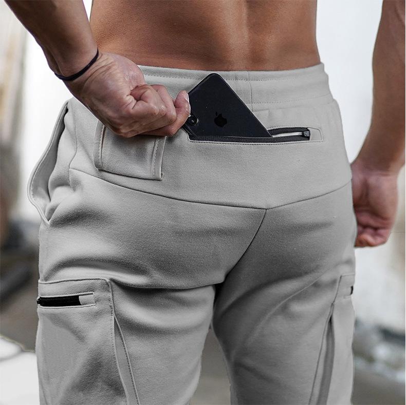 Bequeme Herren Jogginghose mit 4-Wege-Stretch und Taschen – Atmungsaktive Sporthose für Alltag und Training 2