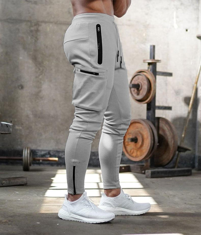 Bequeme Herren Jogginghose mit 4-Wege-Stretch und Taschen – Atmungsaktive Sporthose für Alltag und Training 3