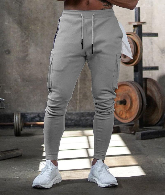 Bequeme Herren Jogginghose mit 4-Wege-Stretch und Taschen – Atmungsaktive Sporthose für Alltag und Training 4