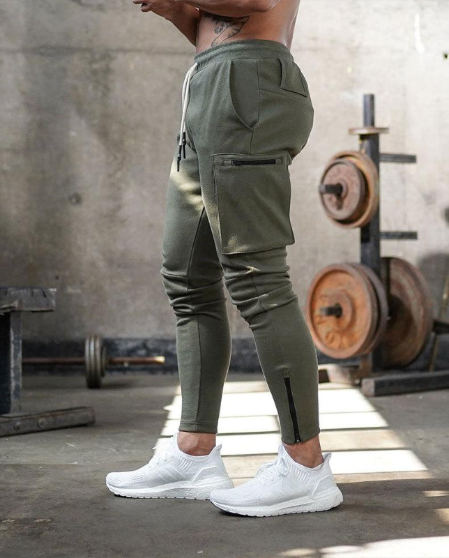 Bequeme Herren Jogginghose mit 4-Wege-Stretch und Taschen – Atmungsaktive Sporthose für Alltag und Training 5