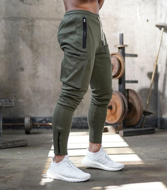 Bequeme Herren Jogginghose mit 4-Wege-Stretch und Taschen – Atmungsaktive Sporthose für Alltag und Training 7