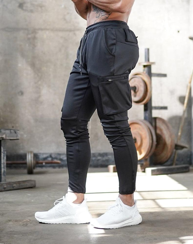 Bequeme Herren Jogginghose mit 4-Wege-Stretch und Taschen – Atmungsaktive Sporthose für Alltag und Training 9