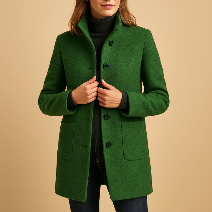 Bequeme Winterjacke für Damen Yara – Stilvolle und Warme Jacke in Blau, Dunkelblau, Grün, Hellgrau und Lila, Größen S-3XL 3
