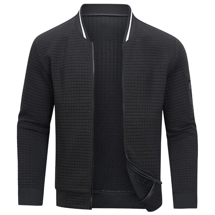 Bequemer Herrenpullover mit Reißverschluss – Warm, Stilvoll und Hochwertig für den Winter 0