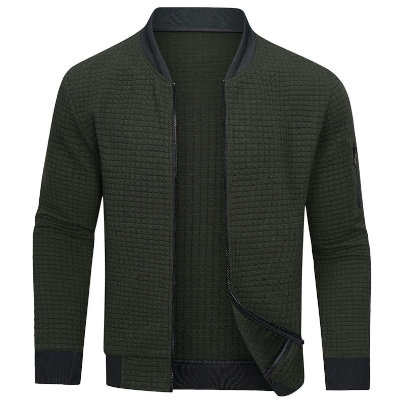 Bequemer Herrenpullover mit Reißverschluss – Warm, Stilvoll und Hochwertig für den Winter 2