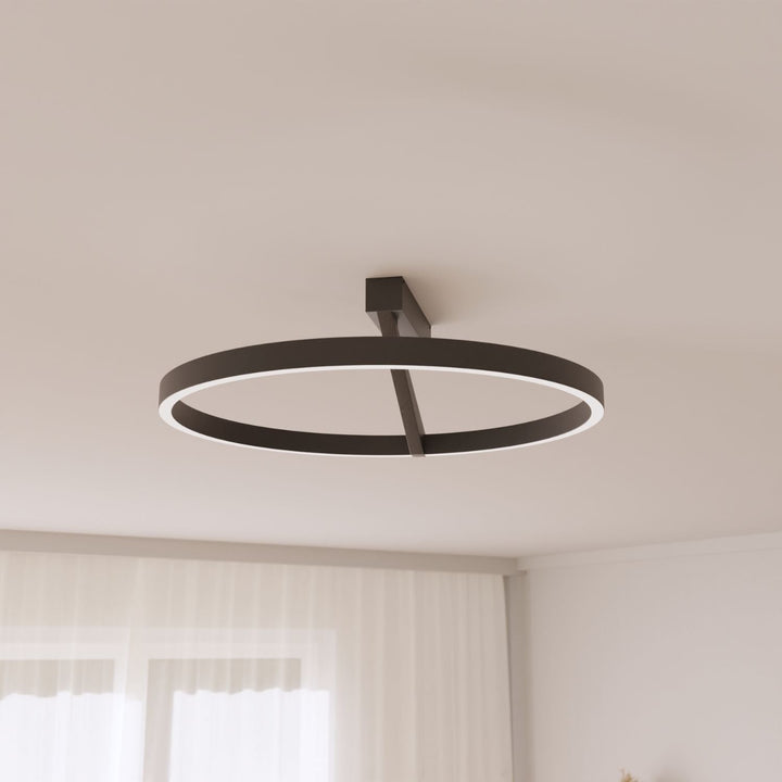 Ceiling Light with Up-Down Lighting | LED Ceiling Lamp for Living Room, Hallway, and Bedroom - Warm White Illumination 0