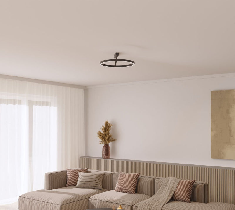 Ceiling Light with Up-Down Lighting | LED Ceiling Lamp for Living Room, Hallway, and Bedroom - Warm White Illumination 1