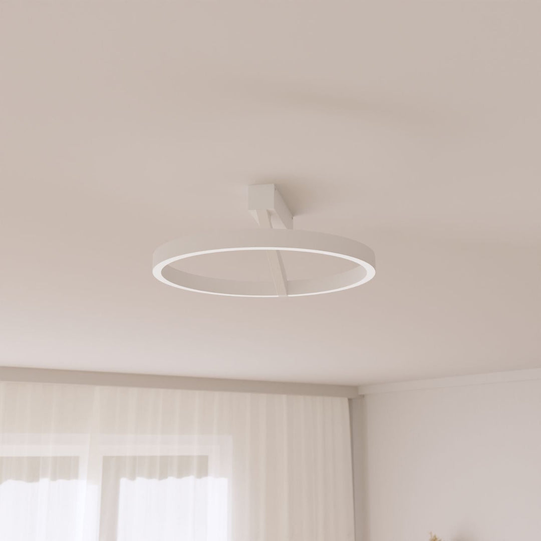 Ceiling Light with Up-Down Lighting | LED Ceiling Lamp for Living Room, Hallway, and Bedroom - Warm White Illumination 11