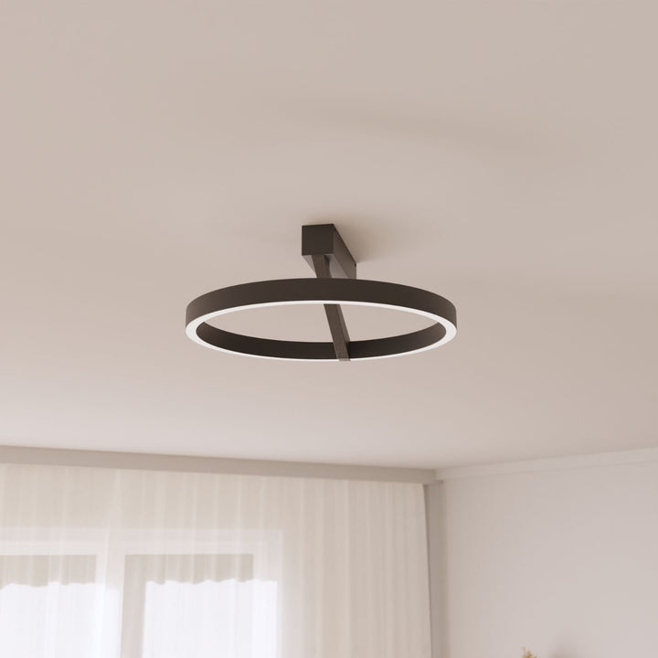 Ceiling Light with Up-Down Lighting | LED Ceiling Lamp for Living Room, Hallway, and Bedroom - Warm White Illumination 9