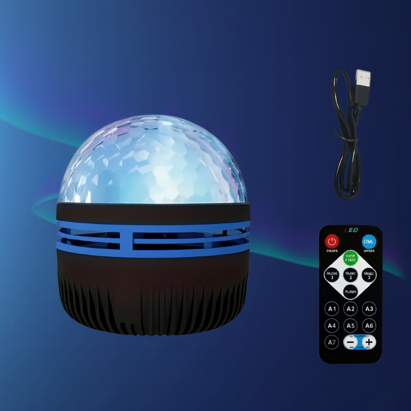 Aurora-projectielamp met noorderlicht-effect – ontspannende lichtsfeer voor thuis