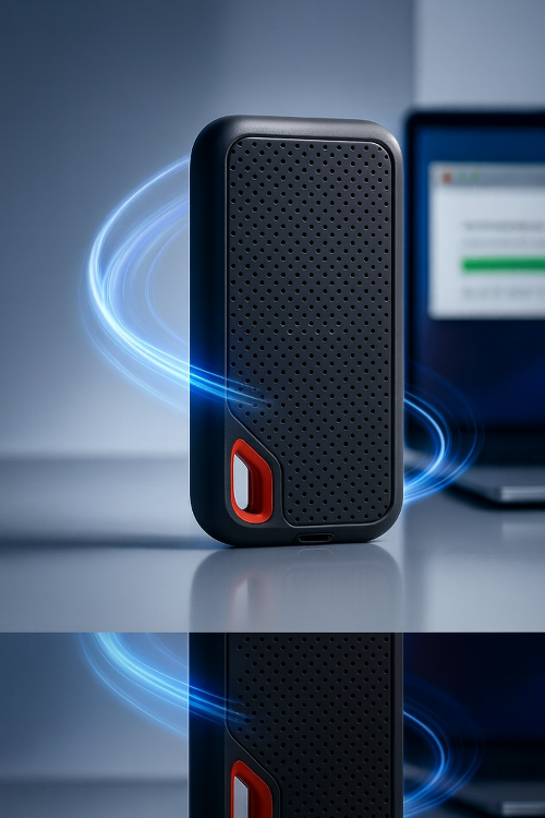 Externe SSD-Festplatte 2TB – Hochgeschwindigkeits-Speicher für Windows, macOS & Android
