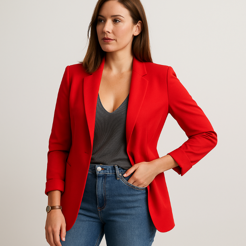 Damen Longblazer – Elegante Blazer voor Stijlvolle Outfits
