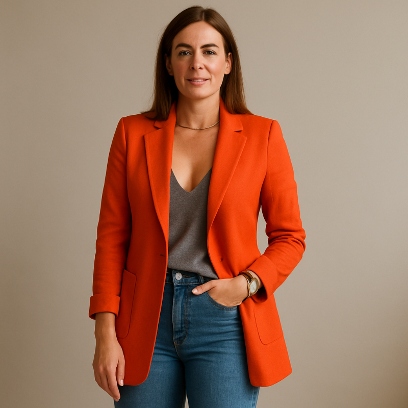 Damen Longblazer – Elegante Blazer voor Stijlvolle Outfits