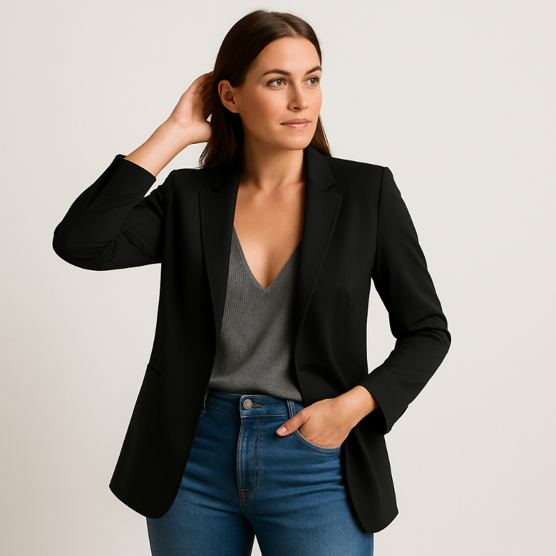Damen Longblazer – Elegante Blazer voor Stijlvolle Outfits