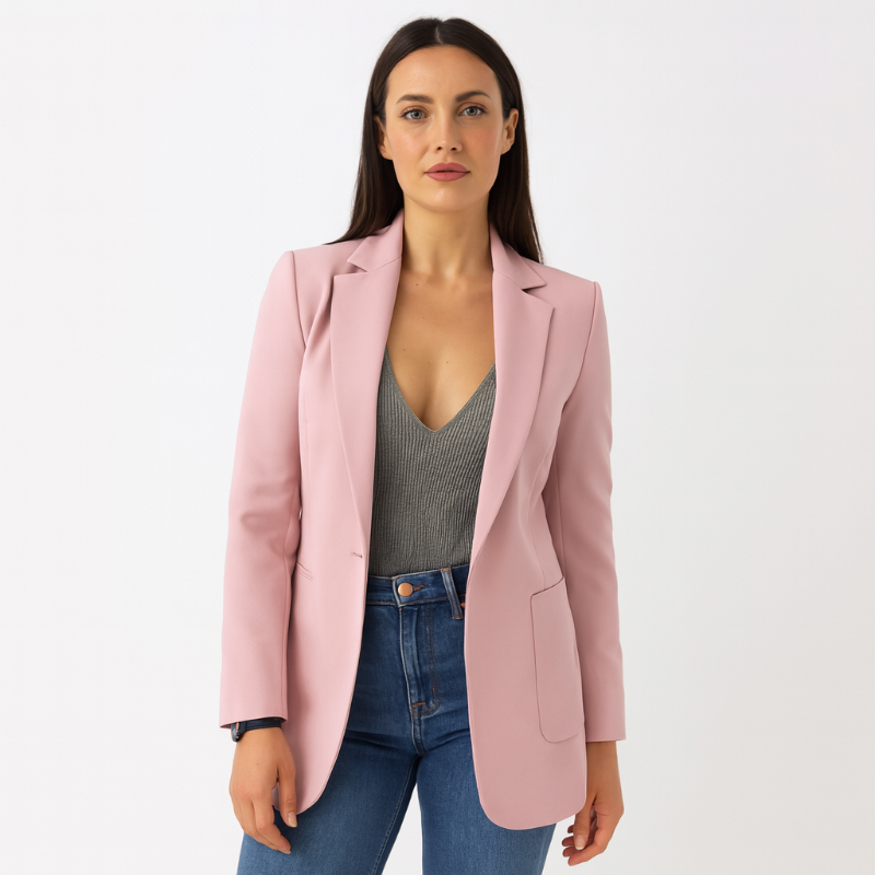 Damen Longblazer – Elegante Blazer voor Stijlvolle Outfits