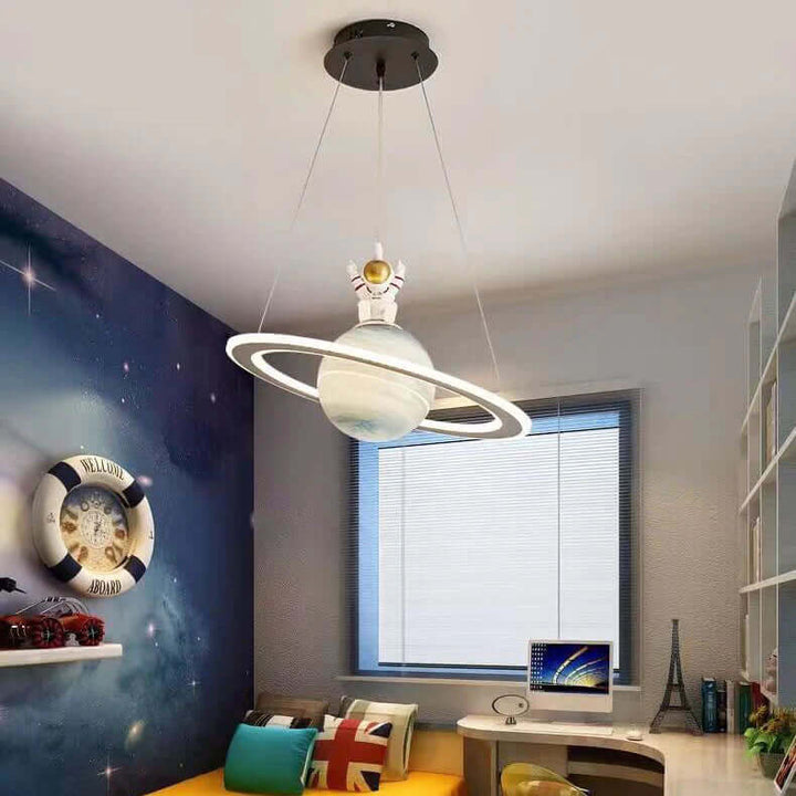 Children's LED Hanging Lamp - Planet Design 2