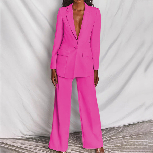 Damenanzug Schwarz mit Blazer und Hose für Festliche Anlässe - Eleganter Damen Anzug 10