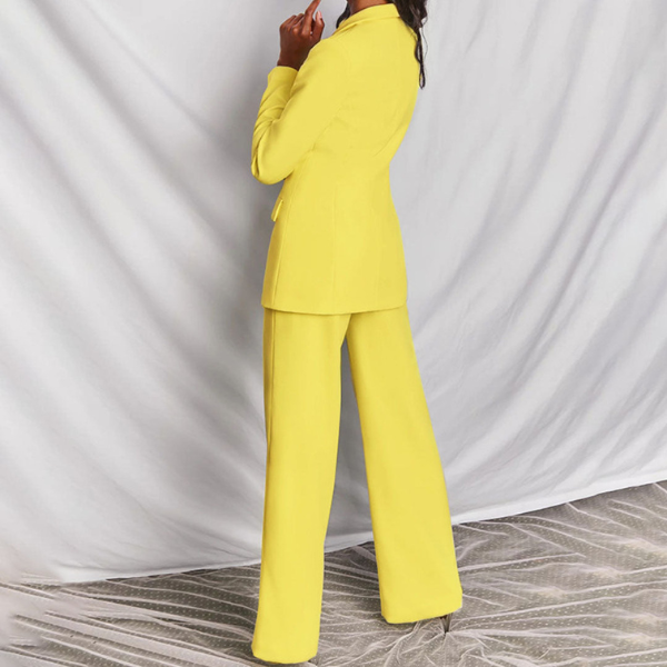 Damenanzug Schwarz mit Blazer und Hose für Festliche Anlässe - Eleganter Damen Anzug 7