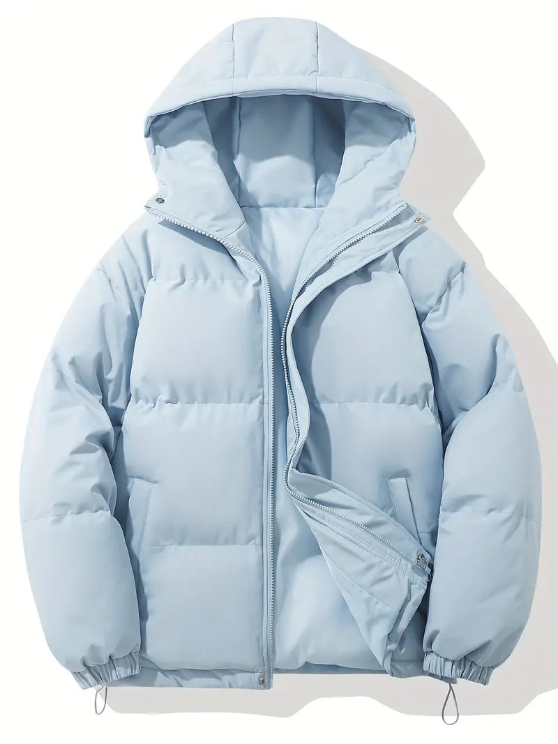 Damenjacke Winterjacke mit Kapuze – Wasserabweisend, Hellrosa, Hohe Wärmeisolierung, Praktische Taschen, Größen S-XL 10