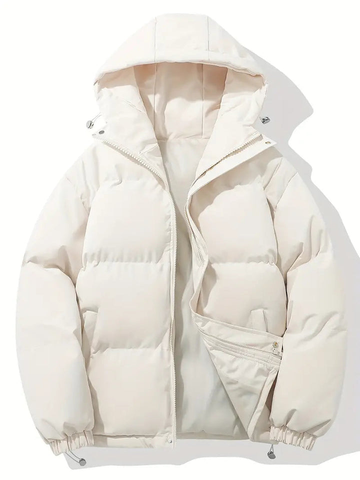 Damenjacke Winterjacke mit Kapuze – Wasserabweisend, Hellrosa, Hohe Wärmeisolierung, Praktische Taschen, Größen S-XL 12