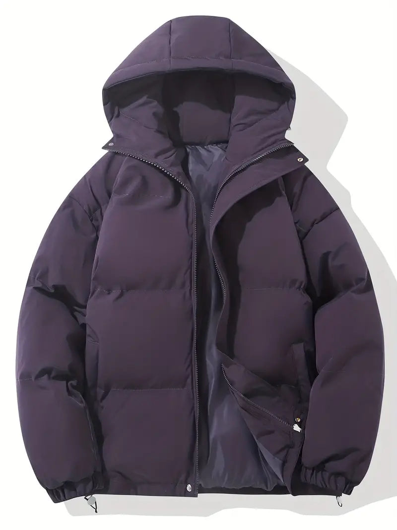 Damenjacke Winterjacke mit Kapuze – Wasserabweisend, Hellrosa, Hohe Wärmeisolierung, Praktische Taschen, Größen S-XL 8