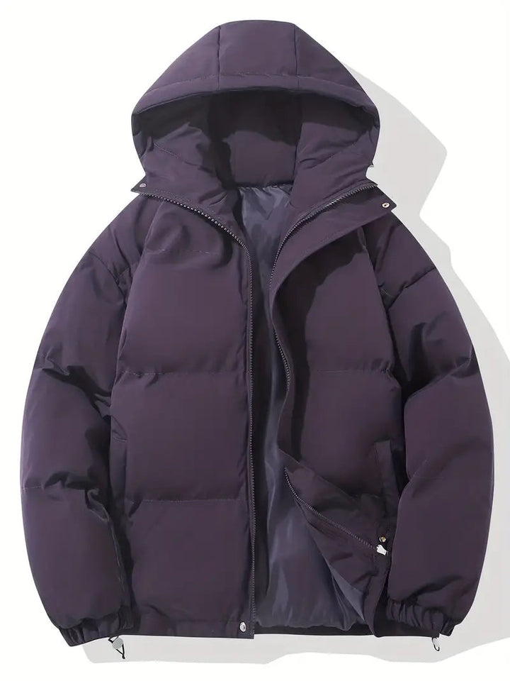 Damenjacke Winterjacke mit Kapuze – Wasserabweisend, Hellrosa, Hohe Wärmeisolierung, Praktische Taschen, Größen S-XL 8