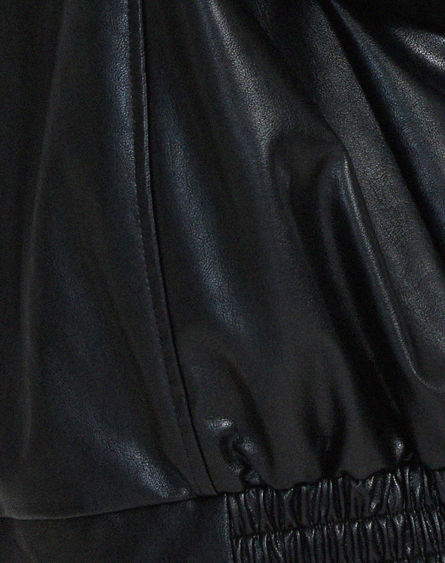 Damenjacke aus PU-Leder - Stylische und Bequeme Jacke für Alltag und Abendveranstaltungen 8