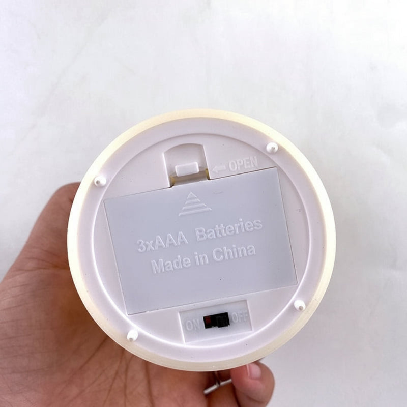 Decorative Flameless LED Candles for Home and Events - Safe, Realistic Flicker, Battery-Operated, Warm White Light 4