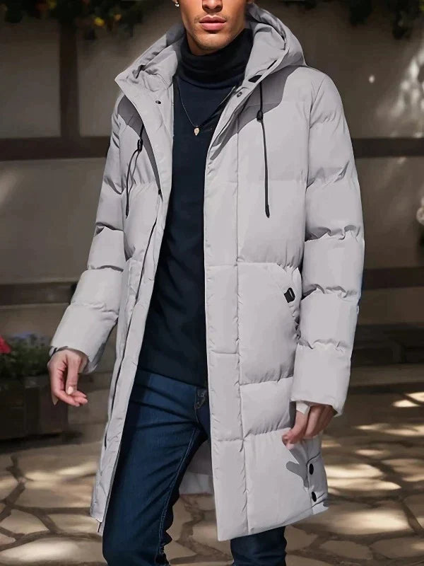 Eleganter Herren Parka – Wasserdicht, Warm und Stilvoll für Wintertage – Hochwertige Wattierung, Bequeme Passform, Verfügbar in mehreren Größen 1