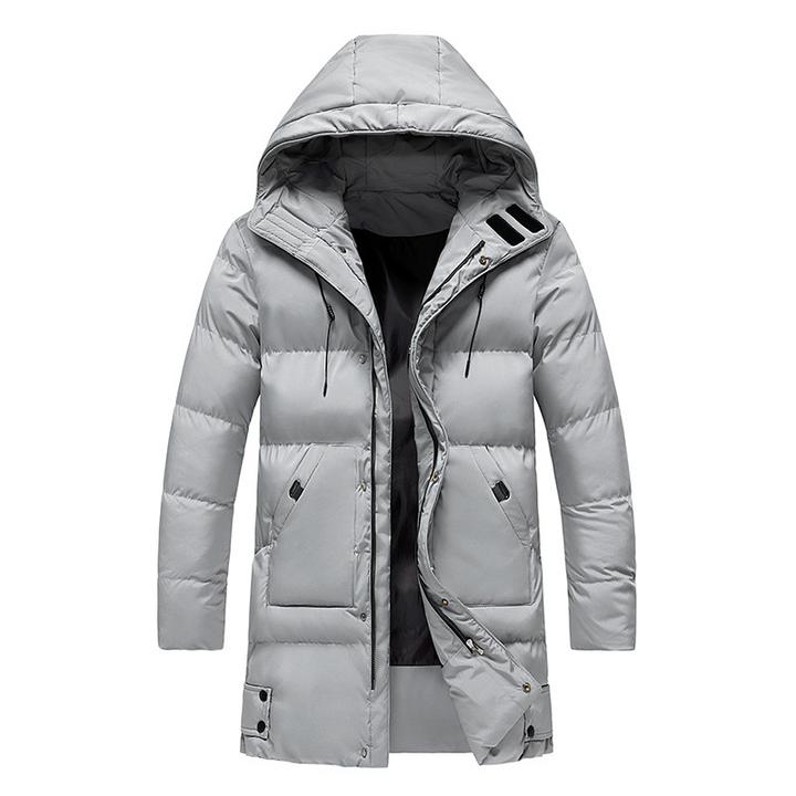 Eleganter Herren Parka – Wasserdicht, Warm und Stilvoll für Wintertage – Hochwertige Wattierung, Bequeme Passform, Verfügbar in mehreren Größen 3