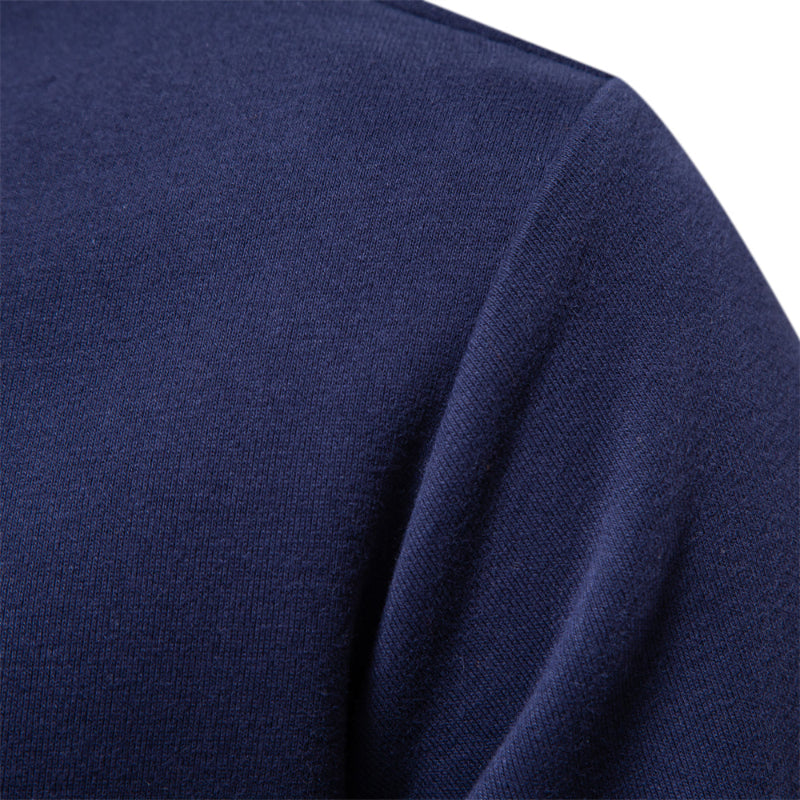Elegantes Herren Langarm Poloshirt aus Atmungsaktivem Material – Klassischer Kragen für Freizeit und Business 6