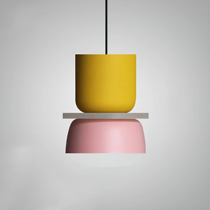 Farbenfrohe LED-Pendelleuchte aus Glas für Esstisch und Wohnzimmer – Modernes Design, energieeffizient, verschiedene Größen 0