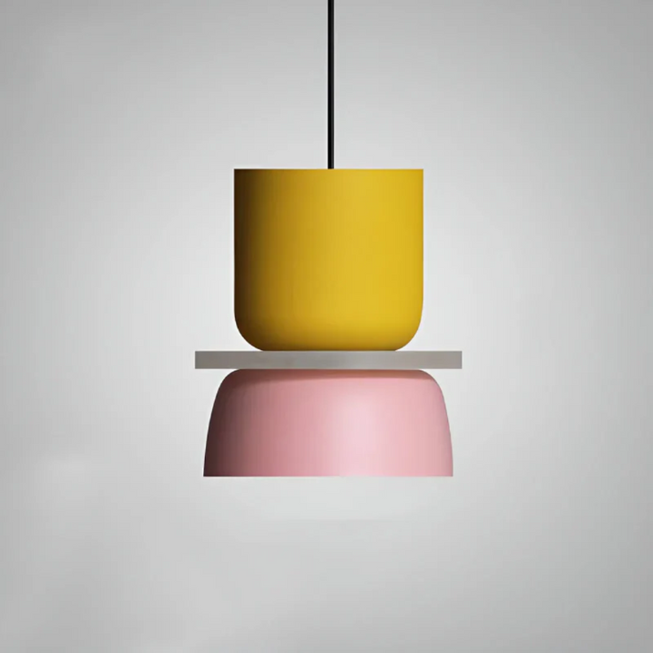 Farbenfrohe LED-Pendelleuchte aus Glas für Esstisch und Wohnzimmer – Modernes Design, energieeffizient, verschiedene Größen 0
