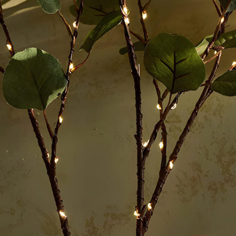 Feenlicht-Olivenzweig mit 120 LEDs – Warmweißes Licht für Dekoration, 70 cm, Natürliche Optik für Gemütliches Ambiente 3