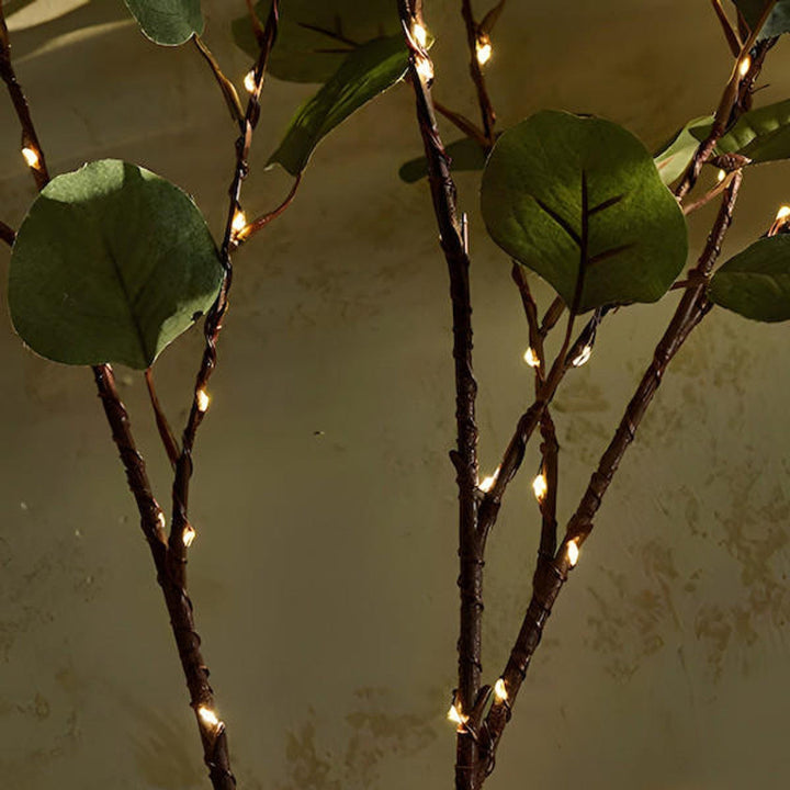Feenlicht-Olivenzweig mit 120 LEDs – Warmweißes Licht für Dekoration, 70 cm, Natürliche Optik für Gemütliches Ambiente 3