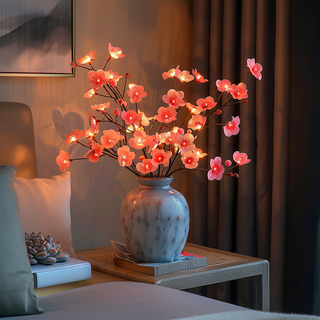Feenlicht-Olivenzweig mit 120 LEDs – Warmweißes Licht für Dekoration, 70 cm, Natürliche Optik für Gemütliches Ambiente 6