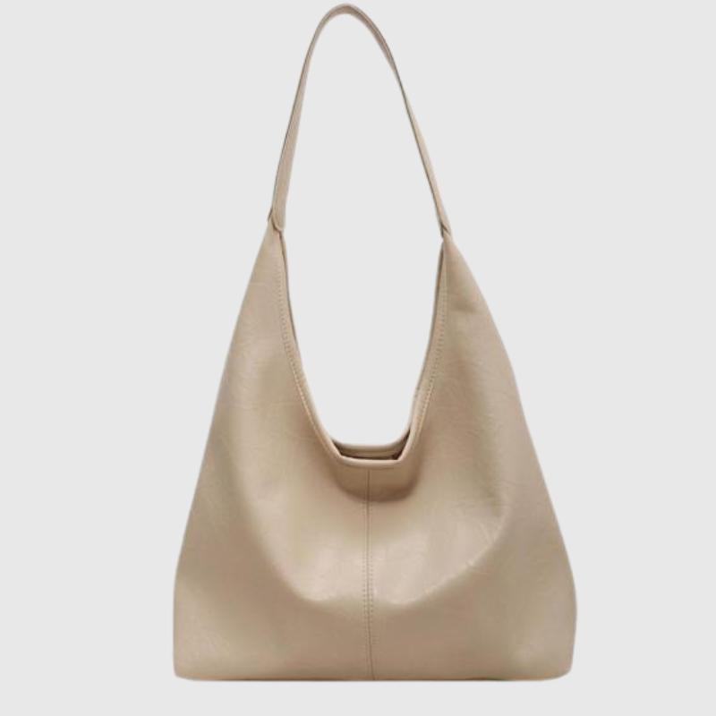 Halbrunde Umhängetasche Damen aus PU-Leder im Vintage-Look – Geräumige Crossbody Bag für Alltag und Ausgehen 2