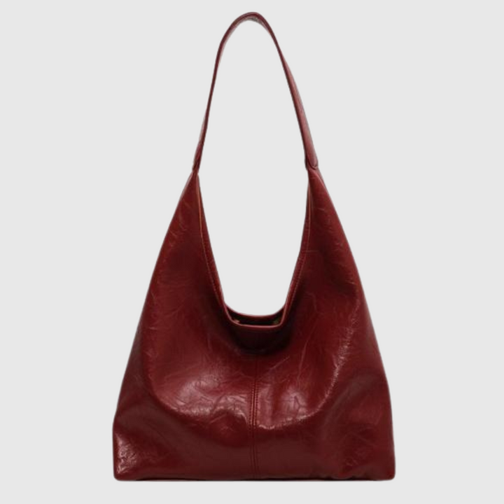 Halbrunde Umhängetasche Damen aus PU-Leder im Vintage-Look – Geräumige Crossbody Bag für Alltag und Ausgehen 5